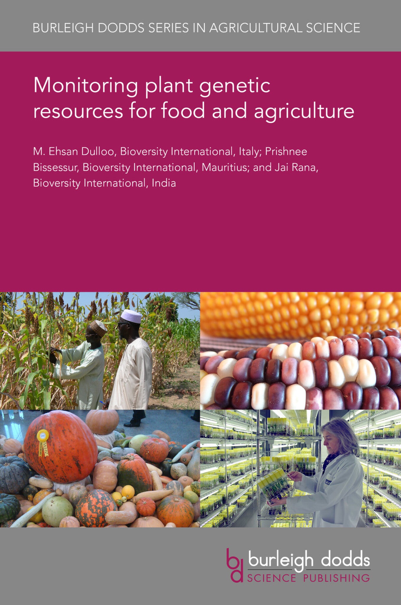 Cover image for Monitoring plant genetic resources for food and agriculture ISBN 9781801461191